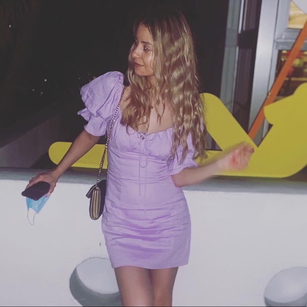 MissLola Lilac cute summer dress